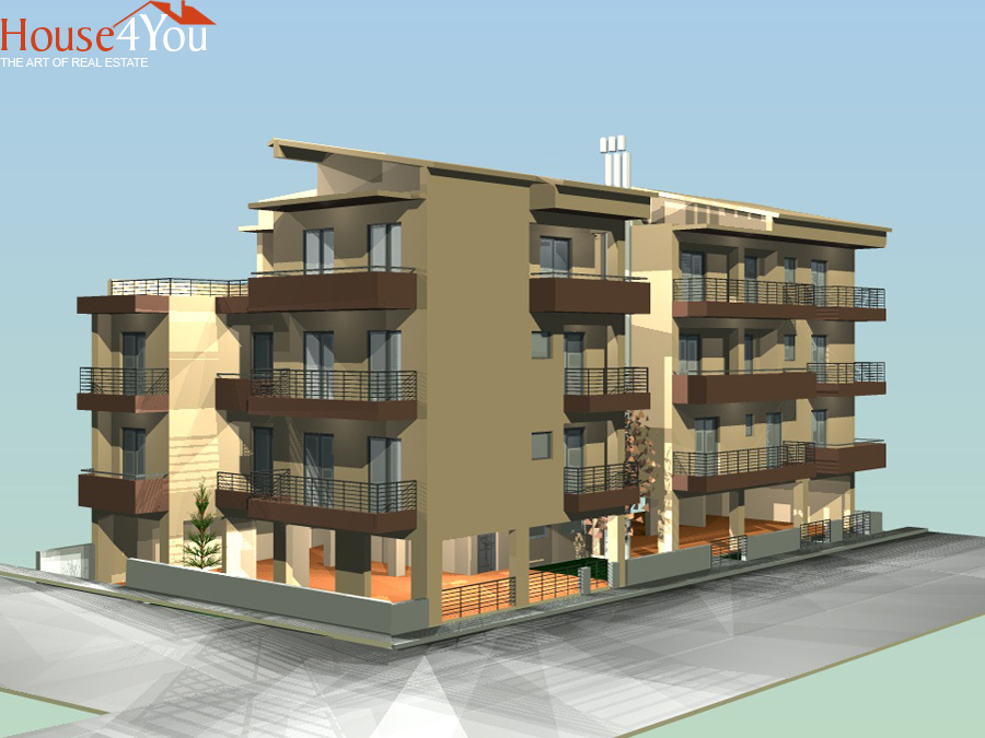 Πωλείται υπο ανέγερση 2αρι διαμέρισμα 55 τμ. με πάρκινγκ και αποθήκη στο κέντρο των Ιωαννίνων