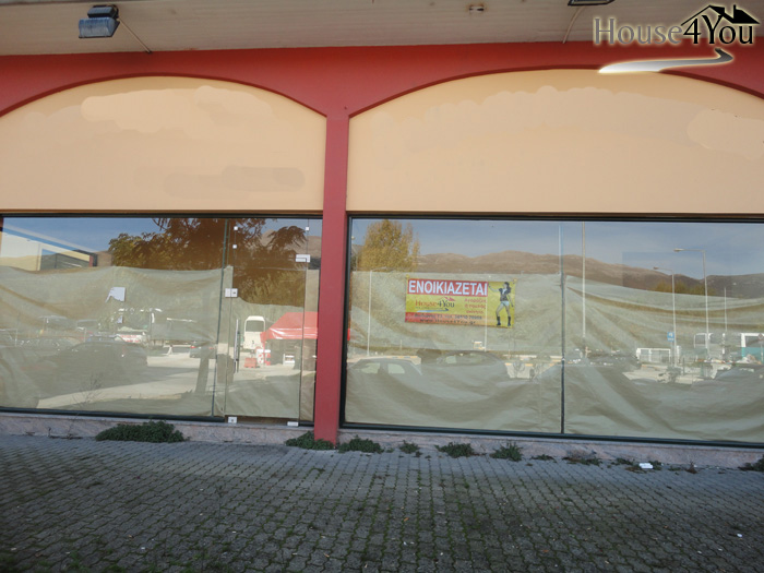 Ενοικιάζεται χώρος 136 τμ. στην οδό Παπανδρέου στα Γιάννενα