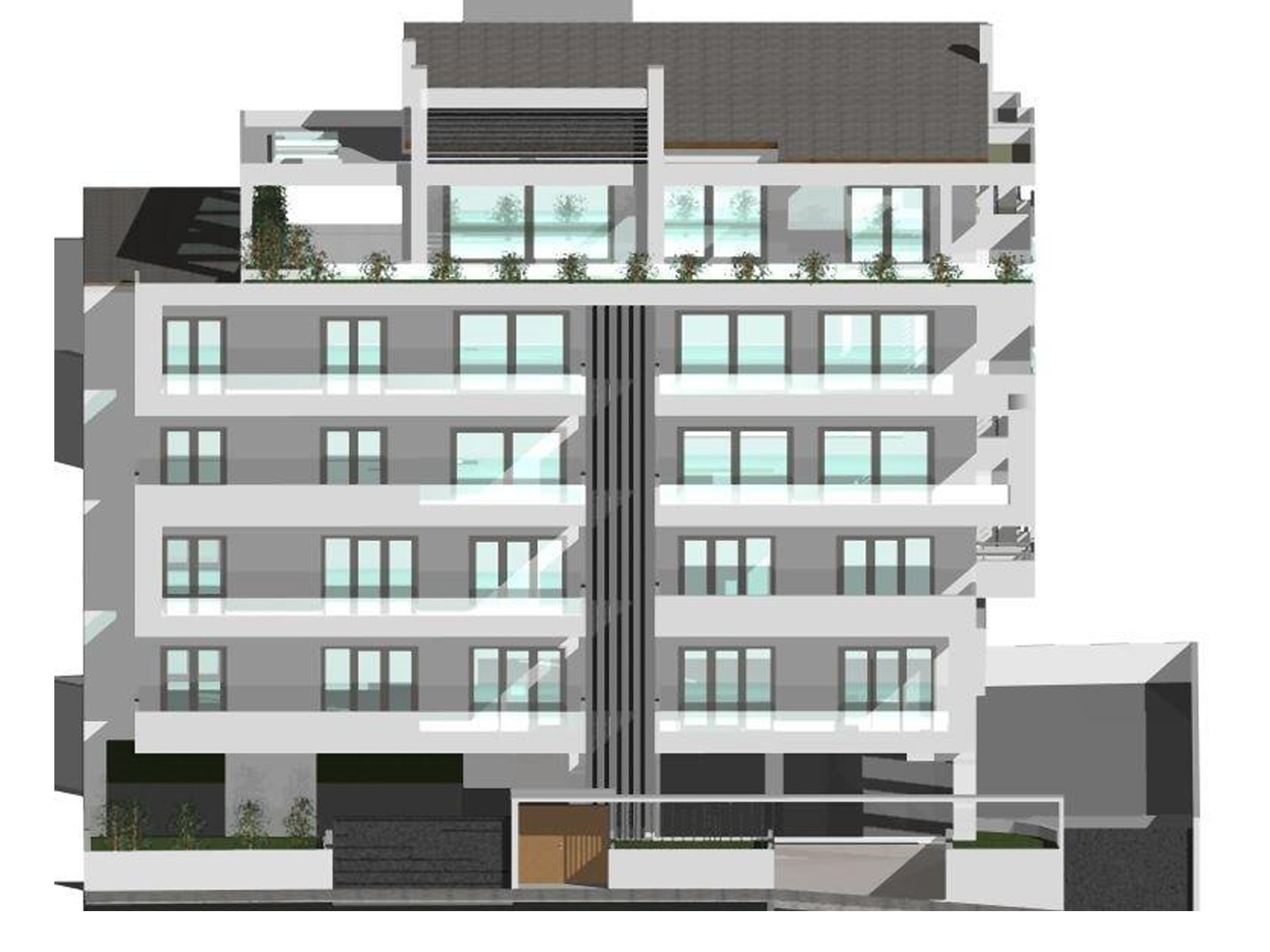 Πωλείται υπο κατασκευή 2αρι διαμέρισμα 60 τμ. 4ου ορόφου με πάρκινγκ και αποθήκη στο κέντρο των Ιωαννίνων