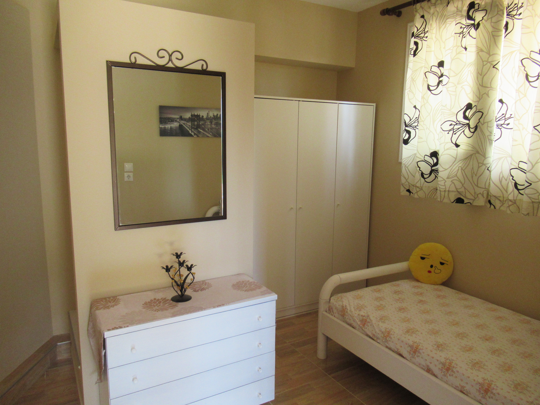 For rent newly built fully furnished ground floor studio of 22 sq.m. in Anatoli in Ioannina.
