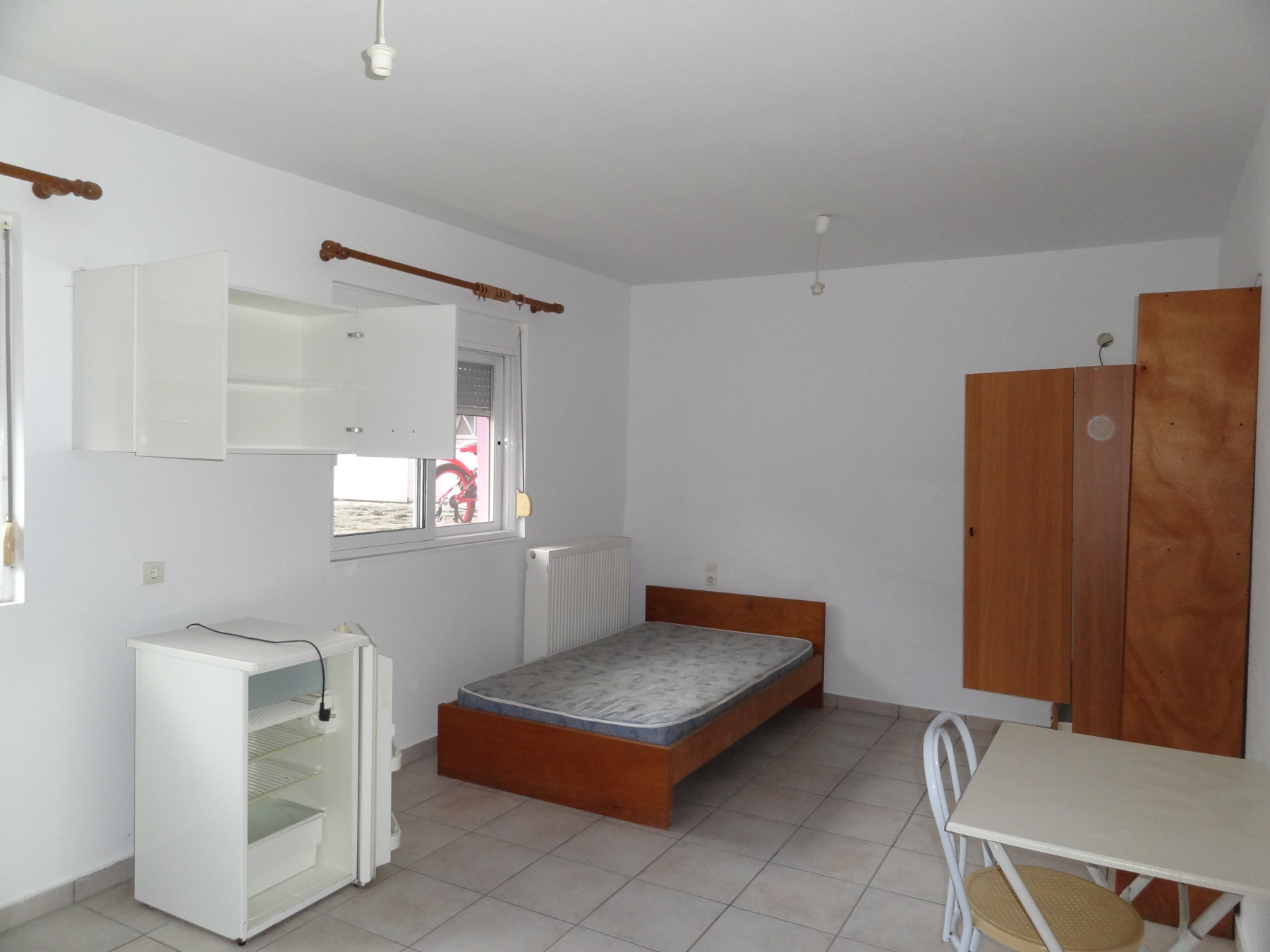 For rent in Anatoli Ioannina furnished studio 30 sq.m. 1st floor near the Panepirotan stadium