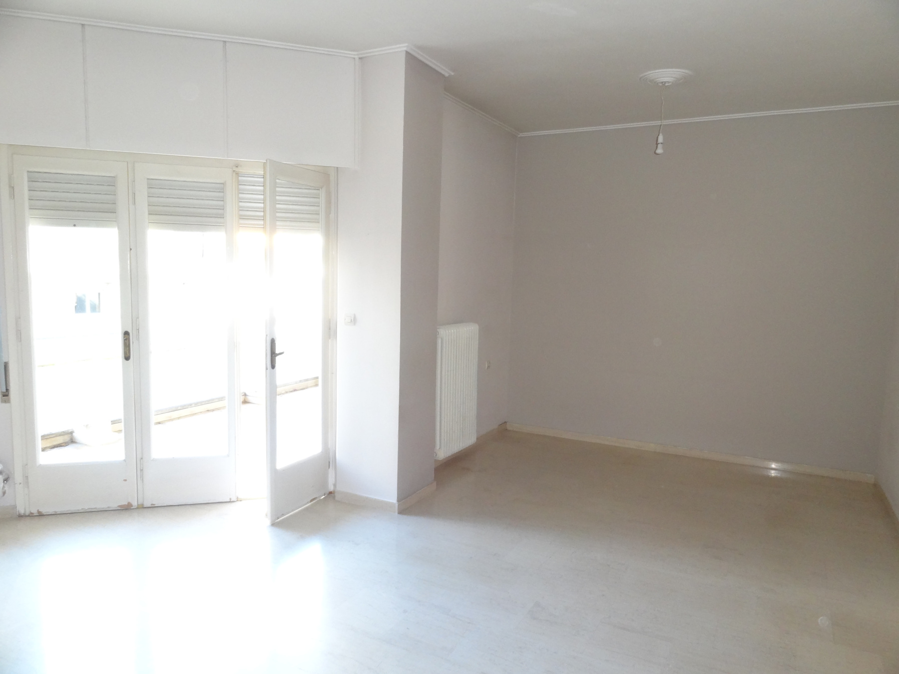 For rent bright 2 bedrooms apartment  80 sq.m. 1st floor in Ampelokipi in Ioannina near the Fire Department