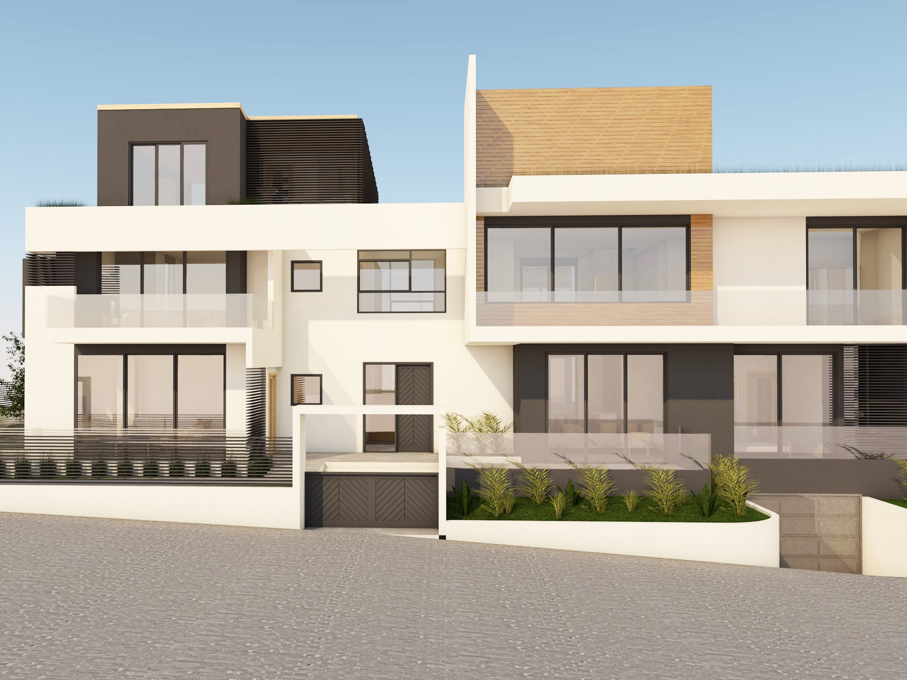 For sale, under construction, 2nd floor apartment, 2 levels, 139 sq.m. in Gianniotiko Saloni