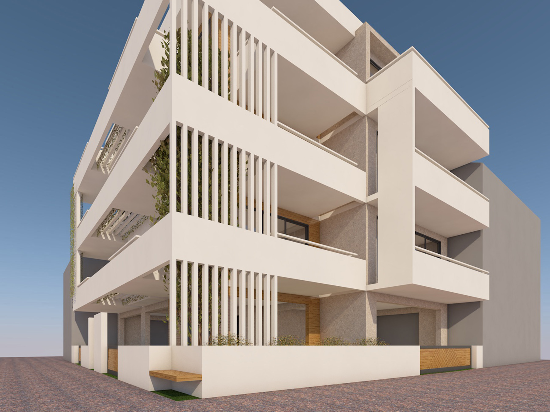 Πωλείται υπο κατασκευή 4αρι διαμέρισμα 105 τ.μ. 3ου ορόφου 2 επιπέδων με αποθήκη στην Καραβατιά Ιωαννίνων
