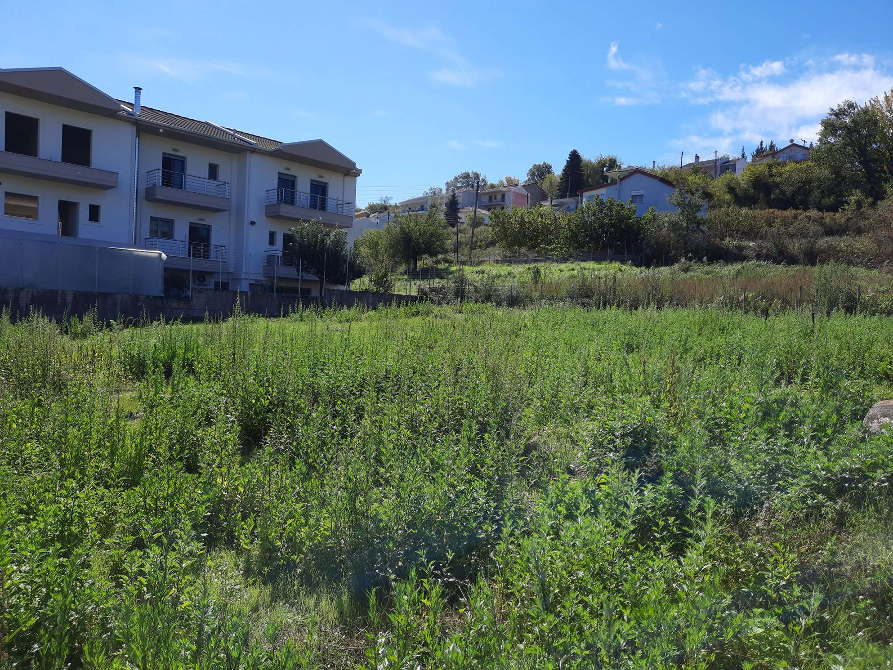 Plot for sale 492 sq.m. in Agios Ioannis Ioannina above the airport and with a beautiful view