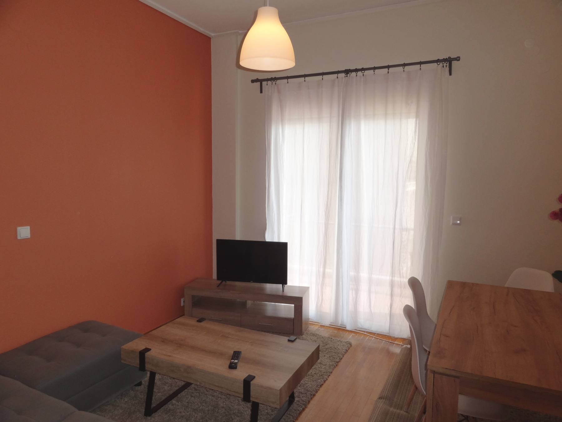 Furnished 1 bedroom apartment of 52 sq.m. for rent. 2nd floor in the center of Ioannina near Dodoni Avenue