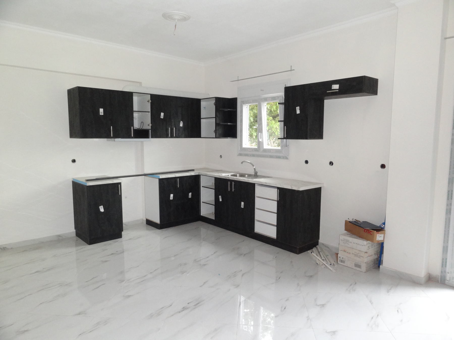 Newly built 2 bedrooms apartment of 78 sq.m. for rent 1st floor in Ampelokipi in Ioannina near Hatjikosta hospital