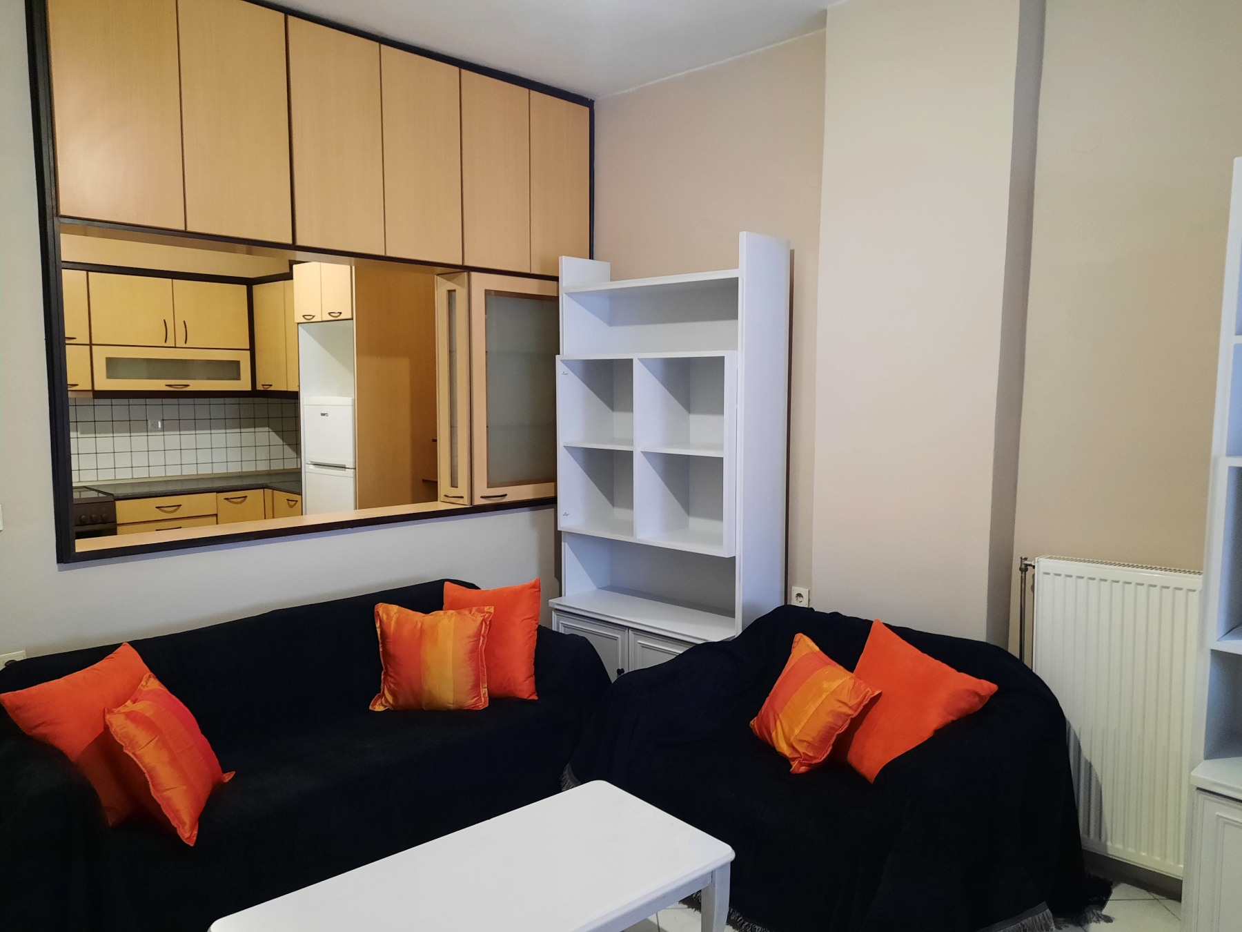 Furnished and equipped 2-room apartment of 55 sq m. for rent on the 1st floor on February 21st in Ioannina