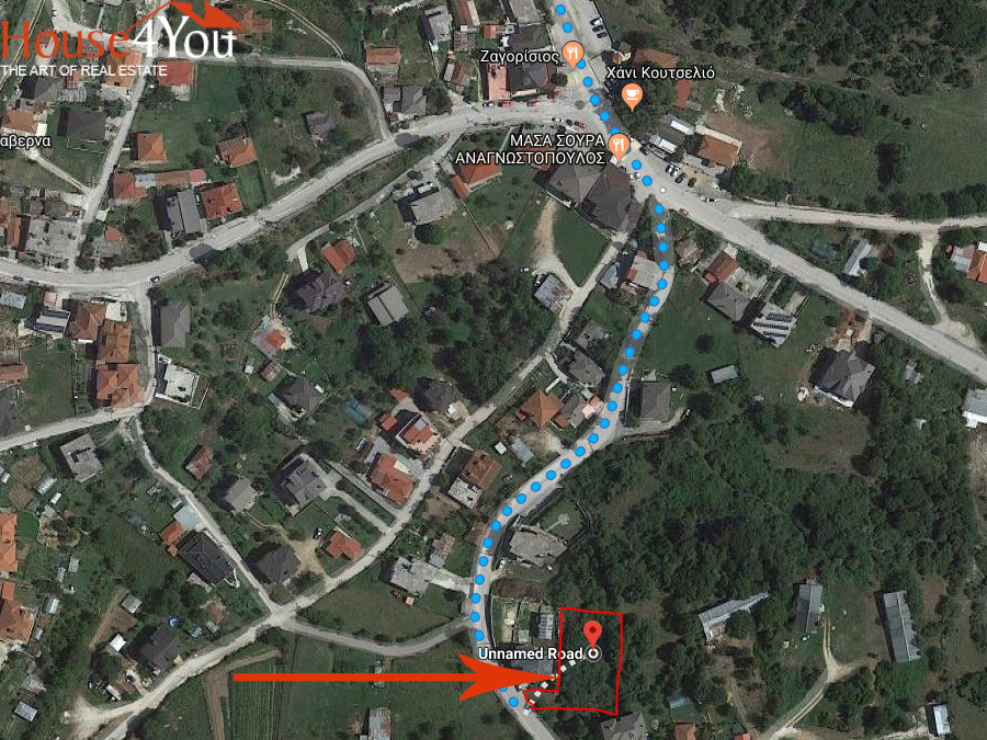 Πωλείται οικόπεδο 906 τμ. στο Κουτσελιό Ιωαννίνων με δόμηση 400τμ.