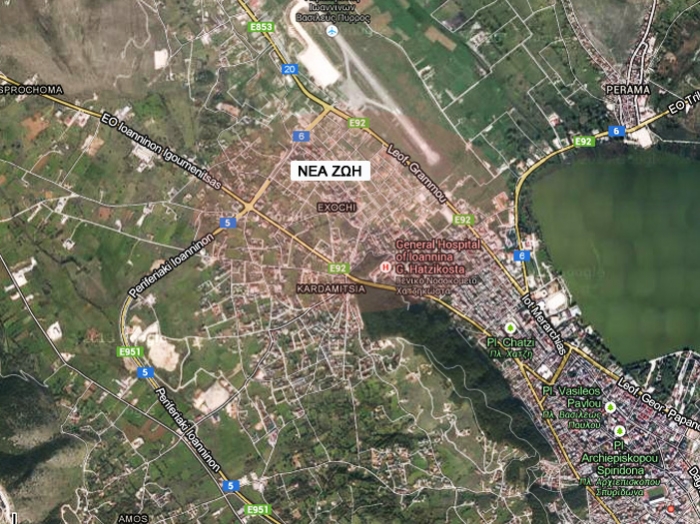 Πωλείται πολύ ωραίο οικόπεδο 947τμ. με ΣΔ. 0.5 στην Νέα Ζωή Ιωαννίνων