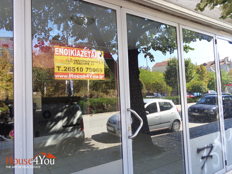 Ενοικιάζεται επαγγελματικός χώρος συνολικών 145 τμ. στην Λεωφόρο Δωδώνης 107B στα Ιωάννινα 