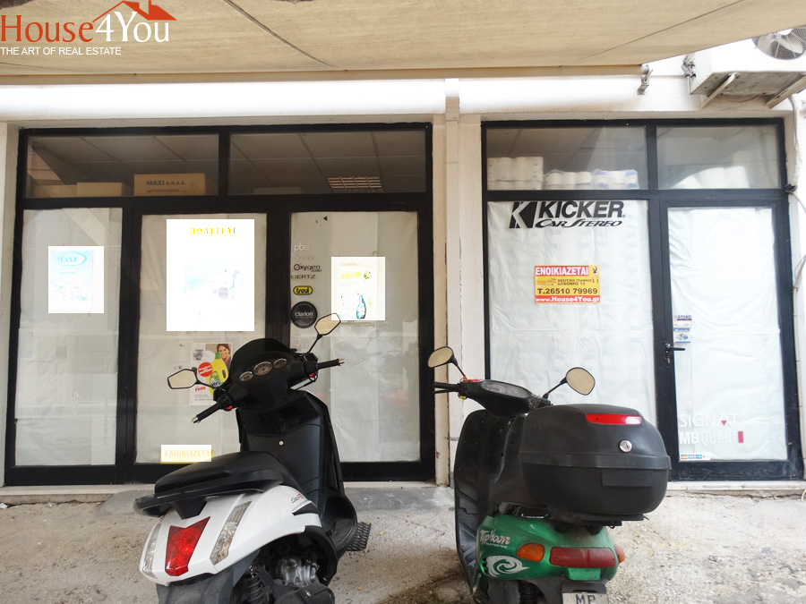 Ενοικιάζεται ισόγειο κατάστημα 47 τ.μ. στην Νικολίδη 11 στα Ιωάννινα